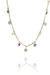 Pulseira de Zircônias Coloridas Banhado a Ouro 18k (PL0057) - comprar online