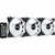 Kit Com 3 Coolers Aerocool Duo 12 Pro ARGB + Hub + Controle (HYX73856) na internet