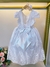 Vestido Infantil Branco C/ Renda Realeza Daminhas Festas (2186BR) - Utilidades Shopping