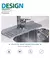 Imagem do Silicone Faucet Splashproof Água Absorvente Pad, Anti-Spray e Dreno, Versão Grossa, Alimentos, Cinza, Retaining Pad, Pia
