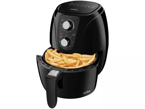 Fritadeira Elétrica sem Óleo/Air Fryer Ultra AF-UT-01 Preta com Timer 3,2L - 110V
