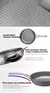 Frigideira de titânio antiaderente com favo de mel, Universal Steak Pan, Fogão - Utilidades Shopping