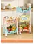 Carrinho de armazenamento de brinquedos, estante, lanche, para crianças, organi