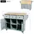 Imagem do mesa de ilhas de cozinha, ilha de cozinha com folha suspensa, ilha de cozinha de