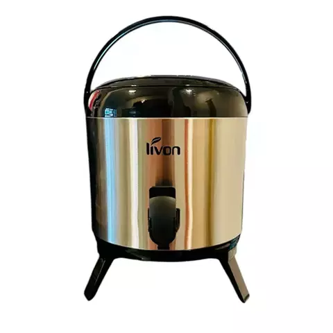 Garrafa Isotérmica Botijão Térmico Inox Duplo Isolamento 3.8 Litros C/ Tornei