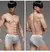 Men Sports Boxers Underwear Cuecas Letras Banda Larga Branco Preto Cinza L XL XXL Respirável Ventilar Moda Fitness Sports - Utilidades Shopping