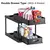 Organizador de 2 camadas, cesta deslizante, organizador, rack de armazenamento c - loja online