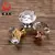 Kak 20-40mm forma de diamante design botões de vidro cristal armário gaveta pu na internet