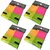 Bloco de Notas de Papel 4 Cores Autocolante Total de 1600 Folhas 3,8cm x 3,8cm - loja online