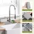 Silicone Faucet Splashproof Água Absorvente Pad, Anti-Spray e Dreno, Versão Grossa, Alimentos, Cinza, Retaining Pad, Pia - Utilidades Shopping