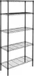 Organizador de prateleiras de armazenamento de rack de fio de aço resistente aj - Utilidades Shopping