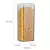 Frasco Selado Metka-Transparente com Tampa de Abertura, Food Grade AS Container, - Utilidades Shopping