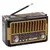 Rádio Retro Vintage Bluetooth MP3, AM, FM, Sd, USB, Mini - loja online