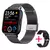 1.69 polegada relógio inteligente masculino temperatura corporal completo smart