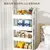 Multi-camada carrinho rack cozinha piso quarto bebê lanches móvel banheiro rac - comprar online