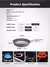 Frigideira de titânio antiaderente com favo de mel, Universal Steak Pan, Fogão na internet