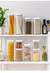 Frasco Selado Metka-Transparente com Tampa de Abertura, Food Grade AS Container, - loja online