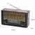 Rádio Retro Vintage Bluetooth MP3, AM, FM, Sd, USB, Mini - Utilidades Shopping