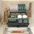 Organização cozinha prato de louça rack tigelas faca garfo pote tampa louça - Utilidades Shopping
