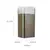 Frasco Selado Metka-Transparente com Tampa de Abertura, Food Grade AS Container,