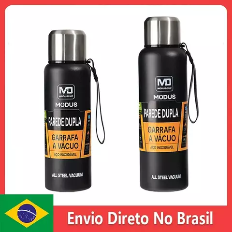 MODUS Garrafa térmica ,1.0-1.5 Litros Isolada Pote a Vácuo Café de Parede Dup