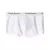 Men Sports Boxers Underwear Cuecas Letras Banda Larga Branco Preto Cinza L XL XXL Respirável Ventilar Moda Fitness Sports - loja online