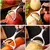 Descascador de legumes em aço inoxidável Descascador de batata Ralador de ceno - Utilidades Shopping