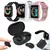 Esportes Smart Watch Kit para homens, fones de ouvido sem fio, telefone na internet