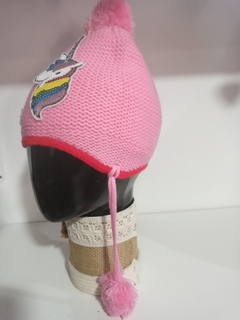 Gorro de lana Unicornio con corderito