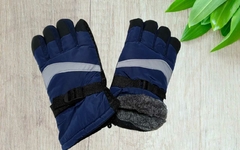 Guantes para moto con piel