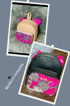 Mochilas con brillo