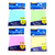 Bloco Adesivo 75x75mm MASTERPRINT com 100 Folhas