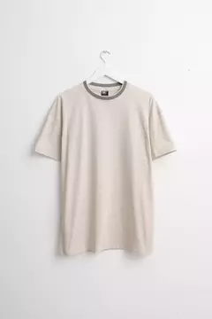 REMERA CON CUELLO TEJIDO "MILÁN" - tienda online