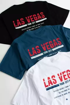 REMERA BOXY "LAS VEGAS" - Britan