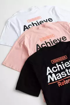 REMERA BOXY "REMINDER" - Britan