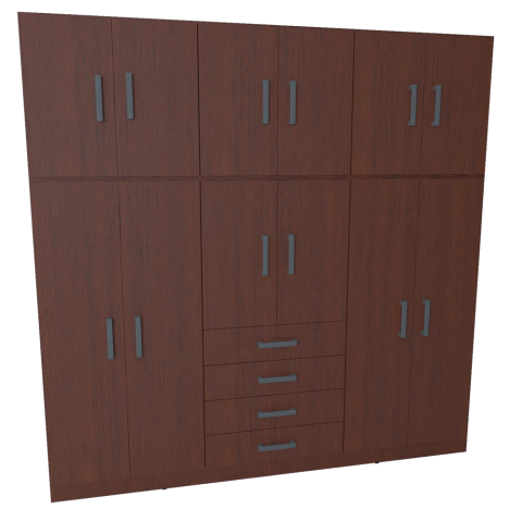 Orlandi Placard Bahia Linea Nordica 2 Cuerpos 2,10M 4 cajones en internet