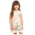 Vestido infantil Milli e Nina floricultura europeia pêssego