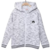 Jaqueta Moletom Infantil Brandili Gamer com Capuz - off white
