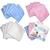 KIT 5 Fraldas de pano 100% Algodão Bebe Tecido Duplo Enxoval