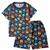 Pijama de Malha Infantil algodão Meninos Verão