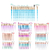 Kit 20 Pinceis Diamond Transparente De Maquiagem Make-UP Brilhante Kit De Cosmética - chacalstore