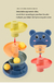 Montessori Baby Torre de Argolas, bolas rolantes