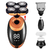 IPX7 Barbeador elétrico impermeável para homens, aparelho de pêlos de barba r - chacalstore