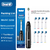 Oral B-4010 Escova de Dentes Elétrica, Advance Power, Precision Limpar Dentes, Remover Placa com Cabeças de Escova Extra Substituição
