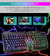 Imagem do Teclado e Mouse Led Gamer