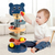 Montessori Baby Torre de Argolas, bolas rolantes - chacalstore