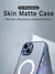 Capa Matte Magnética para iPhone, Capas de Armadura à Prova de Choque para iPhone 15, 13, 14, 12, 11 Pro Max, XS, XR, X, 13 Mini na internet