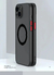 Imagem do Capa Matte Magnética para iPhone, Capas de Armadura à Prova de Choque para iPhone 15, 13, 14, 12, 11 Pro Max, XS, XR, X, 13 Mini