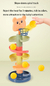 Montessori Baby Torre de Argolas, bolas rolantes - loja online