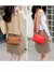 Bolsa mensageiro para mulheres tendência lingge de ombro moda corrente crossbody - comprar online